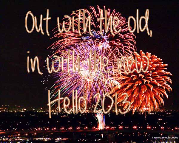 Out with the old, in with the new!